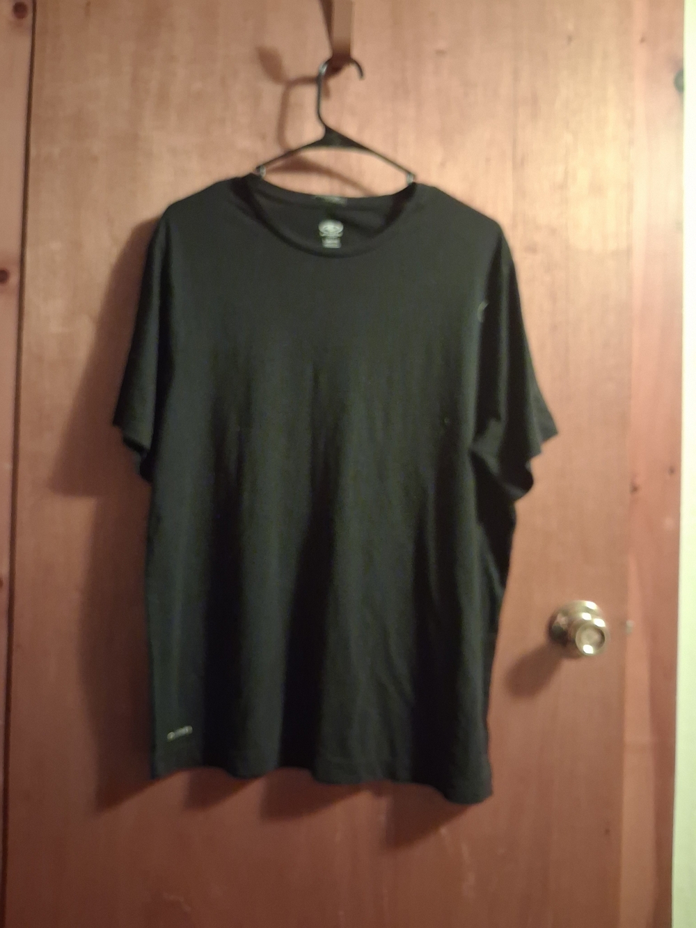 Athletic Dri Works Black Short Sleeve Crew Neck Tee